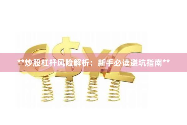 **炒股杠杆风险解析：新手必读避坑指南**